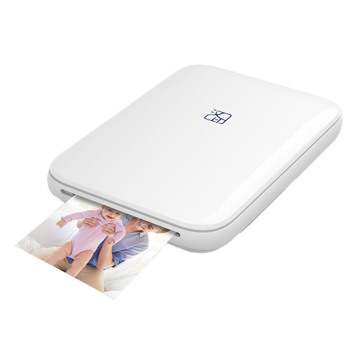 Mini ZINK Photo Printer, Portable Bluetooth Sticker Printer for ID Photos, Visa Photos and Instant Pocket Printing
